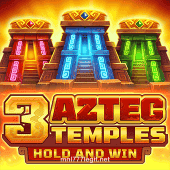 3 Aztec Temples Game Card