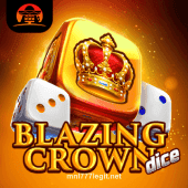 Blazing Crown Dice Game Card